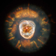 NGC2392, una nebulosa dejada por una supernova a unos 5.000 años luz de la Tierra, tomada por el Telescopio Espacial Hubble en 2002